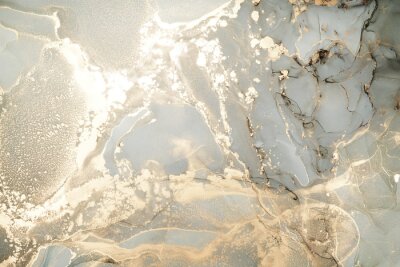 Obraz Abstrakcyjny jasny marmur tusz