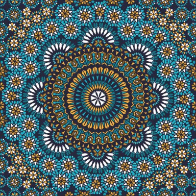 Obraz Arabski deseń jako mozaika