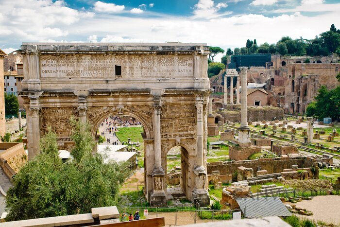 Obraz Architektura Forum Romanum