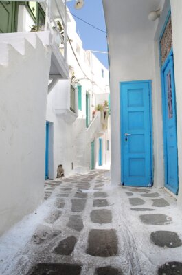 Architektura Mykonos