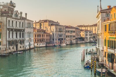 Obraz Architektura Wenecji i Canal Grande