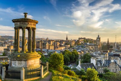 Obraz Architektura zamku na Calton Hill