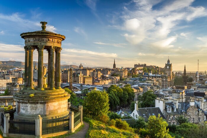 Obraz Architektura zamku na Calton Hill