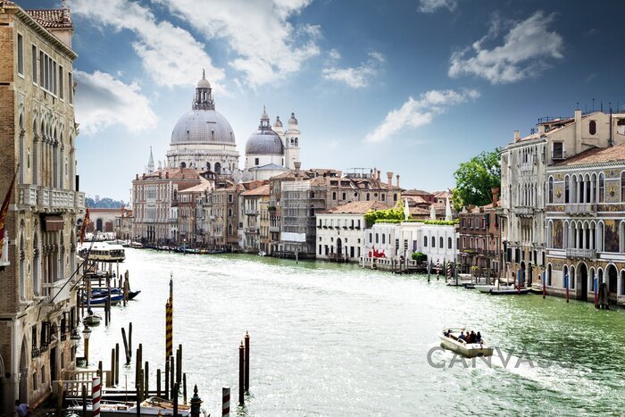 Obraz Canal Grande o poranku w Wenecji