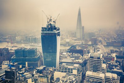 Obraz Charakterystyczna panorama Londynu