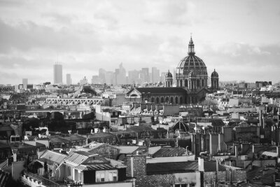 Obraz Czarno-biały Paryż