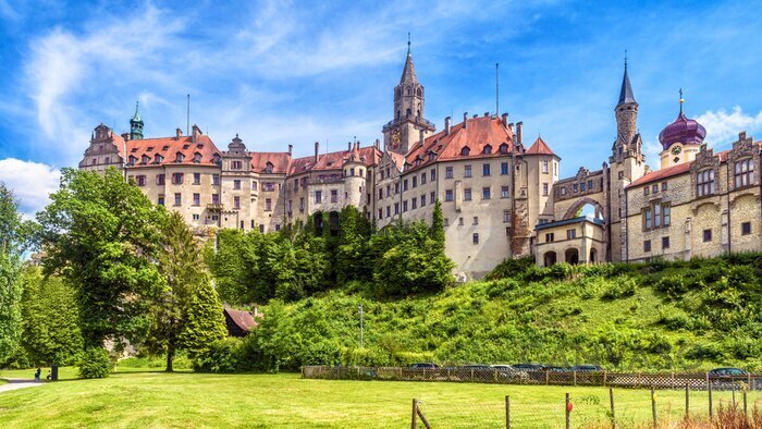 Obraz Duży zamek w Niemczech