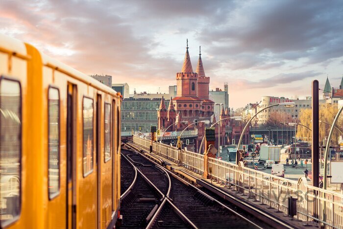 Obraz Główny dworzec kolejowy w Berlinie