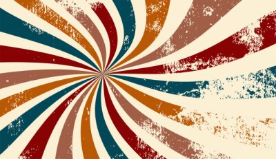 Obraz Kolorowa spirala 