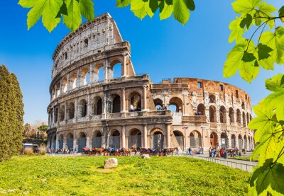 Obraz Koloseum w Rzymie wiosna