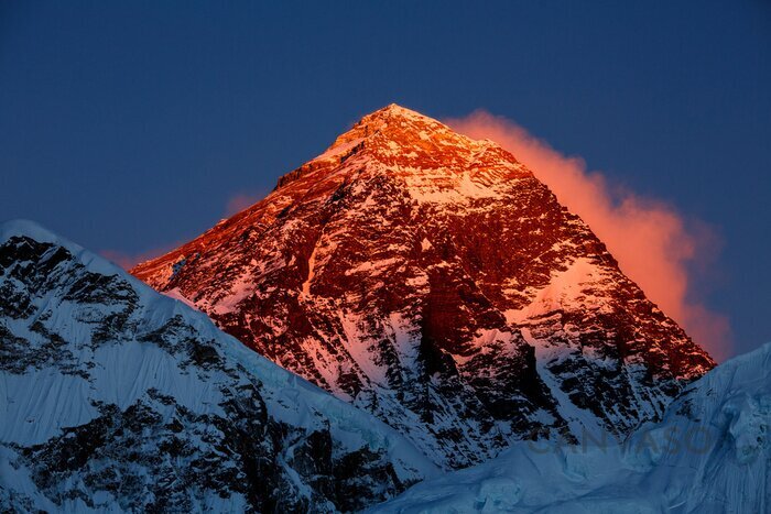 Obraz Krajobraz szczytu Mount Everest