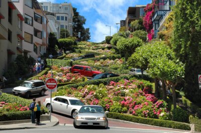 Obraz Lombard Street w San Francisco