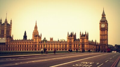 Obraz Londyn Pałac Westminsterski i Big Ben