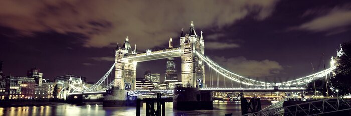 Obraz Londyn Tower Bridge panorama