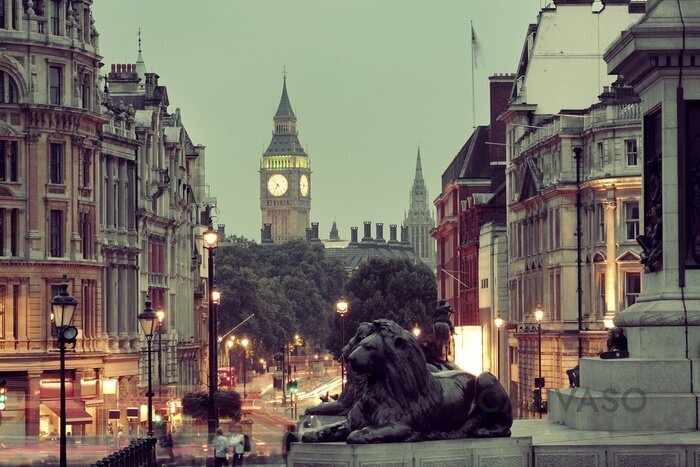 Obraz Londyn widok na Trafalgar Square