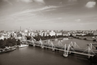Obraz Londyn widziany z góry