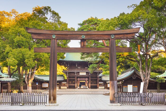 Obraz Meiji Shrine w Tokio