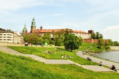 Obraz Miasto Kraków w lecie