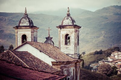 Miasto Ouro Preto w Brazylii