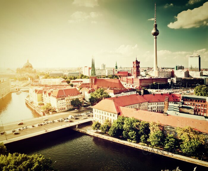 Obraz Miasto w Niemczech Berlin