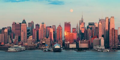 Obraz Nowy Jork wieżowce w promieniach słońca