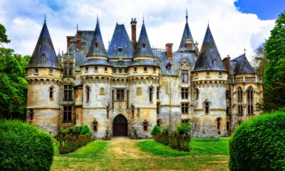 Obraz Opuszczony zamek we Francji