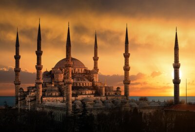 Obraz Orientalna architektura w Stambule