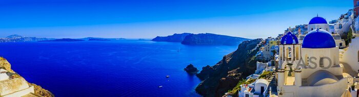 Obraz Panorama Santorini