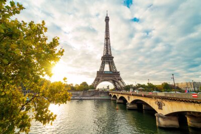 Obraz Paryż most nad Sekwaną