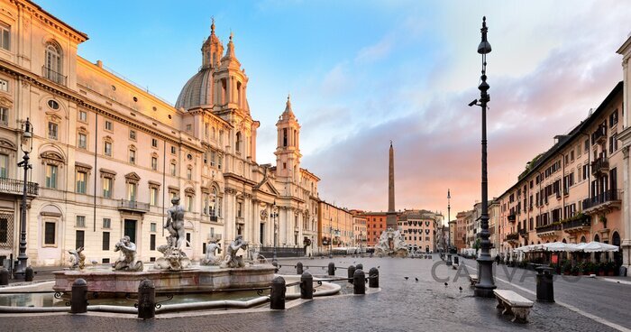 Obraz Piazza Navona w Rzymie