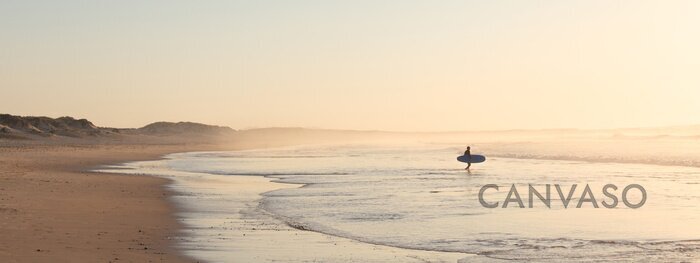 Obraz Plaża i surfer