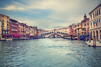Obraz Pochmurny widok na Wenecję