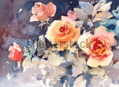 Obraz Róże herbaciane