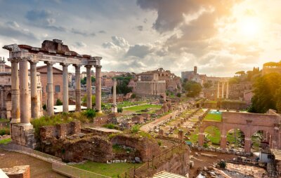 Obraz Rzym i starożytne zabytki