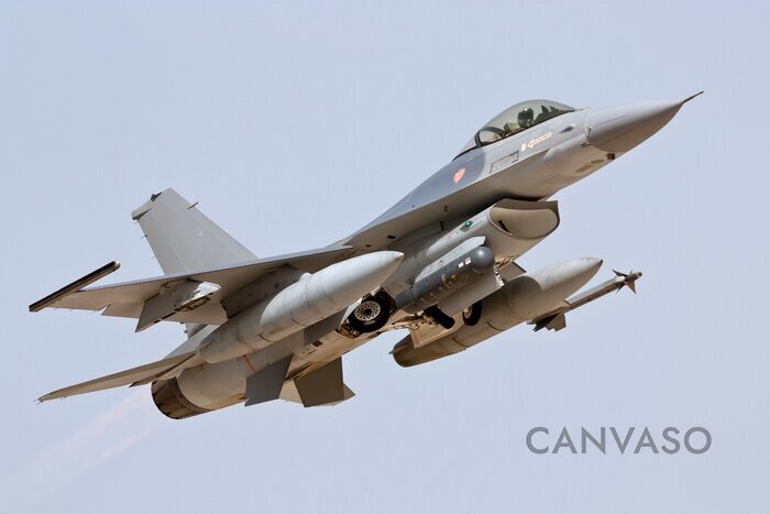 Obraz Samolot F-16