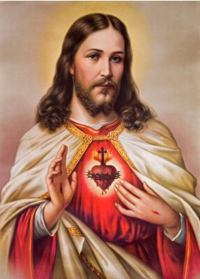 Obraz Serce Jezusa jako symbol miłości