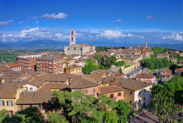 Obraz Stare miasto Perugia we Włoszech