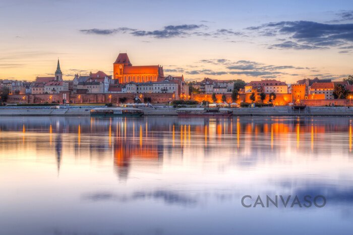 Obraz Stare miasto Toruń w Polsce