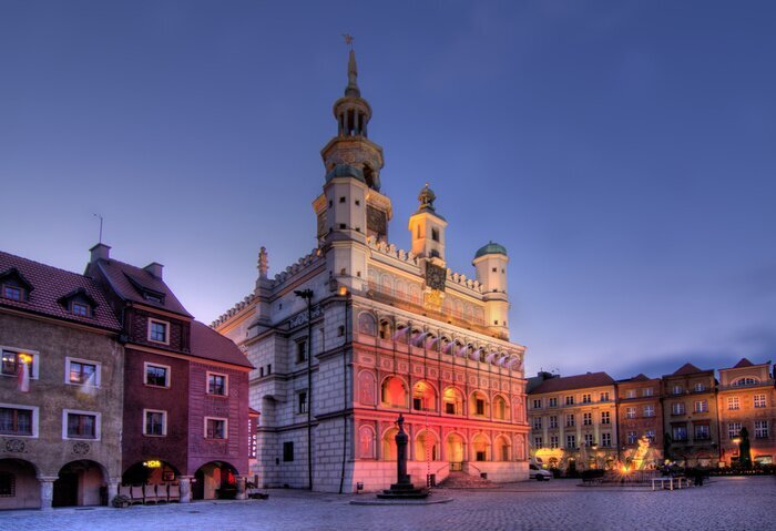 Obraz Stare miasto w Poznaniu