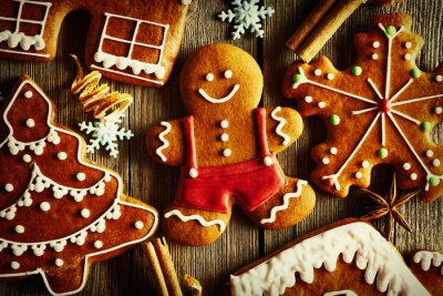 Obraz Świąteczne słodycze i ciasteczka