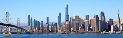 Obraz Szeroka panorama miasta San Francisco