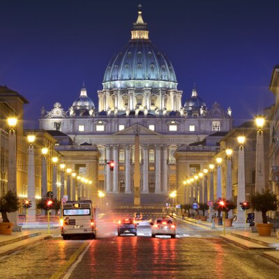 Obraz Ulice i zabytki Rzymu