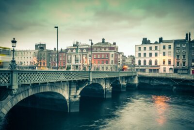 Vintage miasto Dublin