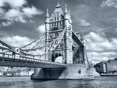 Obraz Widok na architekturę Tower Bridge