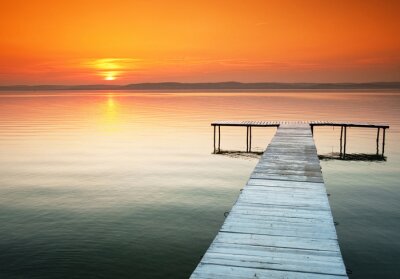 Obraz Widok na jezioro Balaton