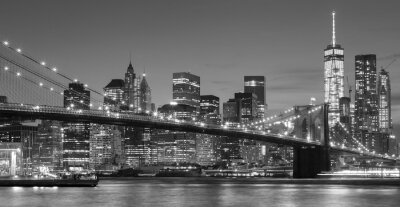 Obraz Widok na Manhattan w Nowym Jorku