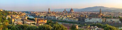 Obraz Widok na panoramę Florencji
