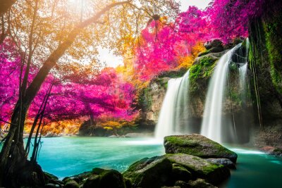 Obraz Wodospad piękno natury