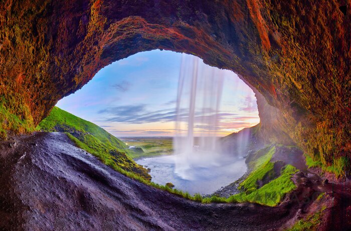 Obraz Wodospad Seljalandsfoss