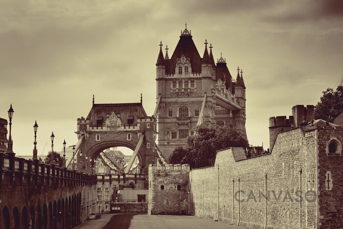 Obraz Zabytkowy Tower Bridge w Londynie